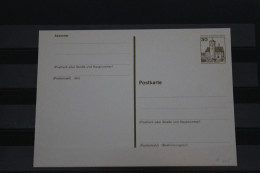 Berlin 1980; Ganzsache Burgen & Schlösser BuS: Postkarte   P 115;  Ungebraucht - Postcards - Mint