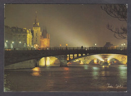 122252/ PARIS, La Seine Et La Conciergerie - París La Noche