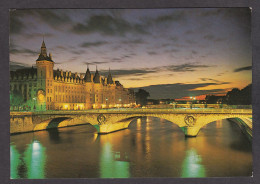 087119/ PARIS, La Conciergerie Et Le Pont-au-Change - París La Noche