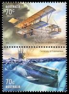 Australia 2014: Centenario Aviazione Militare E Sottomarini / Centenary Of Military Aviation & Submarines ** - Sous-marins