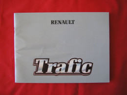 Notice Utilisation Et Entretien RENAULT Trafic - 1991 - Auto