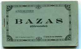 Album Souvenir De Bazas 12 Cartes Postales Détachables - Bazas