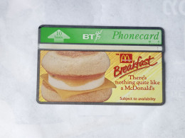 United Kingdom-(BTA064)-McDonalds Bacon & EGG-(10units)-(667)-(368B82427)-price Cataloge3£used+1card Prepiad Free - BT Advertising Issues