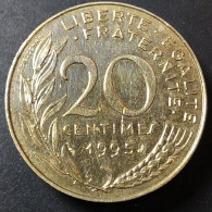 Monnaie France - 1995 - 20 Centimes Marianne - 20 Centimes