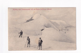 E5774) Aufstieg Zum SCHWARZENSTEIN Mit Der Spitze - Zillertal - Bergsteiger - Tolle Alte AK - 1913 - Zillertal