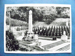 Post Card Lithuania Vilnius Obelisk Soviet Soldiers The Cemetery - Litauen