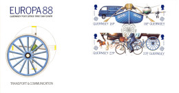 Guernesey - FDC Europa 1988 - 1988