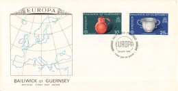 Guernesey - FDC Europa 1976 - 1976