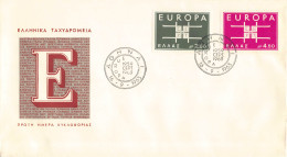 Grèce - FDC Europa 1963 - 1963