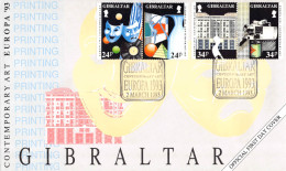 Gibraltar - FDC Europa 1993 - 1993
