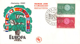France - FDC Europa 1960 - 1960