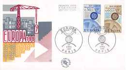 France - FDC Europa 1967 - 1967