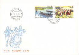 Finlande - FDC Europa 1981 - 1981