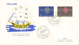 Finlande - FDC Europa 1960 - 1960