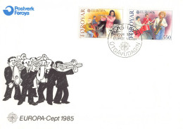 Féroé - FDC Europa 1985 - 1985