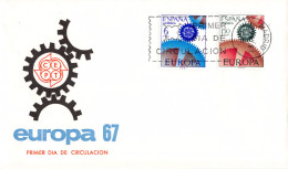Espagne - FDC Europa 1967 - 1967