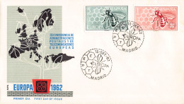 Espagne - FDC Europa 1962 - 1962