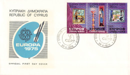 Chypre - FDC Europa 1975 - 1975