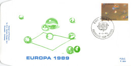 Belgique - FDC Europa 1989 - 1989