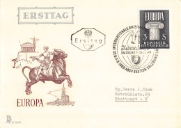 Autriche - FDC Europa 1960 - 1960