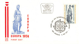 Autriche - FDC Europa 1974 - 1974