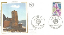 Andorre Français - FDC Europa 1977 - 1977