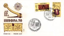 Andorre Espagnol - FDC Europa 1976 - 1976