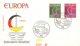 Allemagne - FDC Europa 1966 - 1966