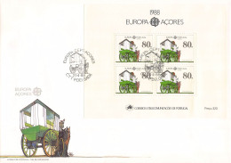 Açores V2 - FDC Europa 1988 - 1988