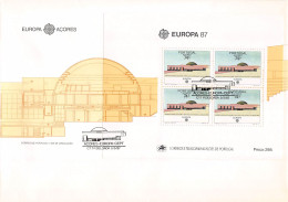 Açores V2 - FDC Europa 1987 - 1987