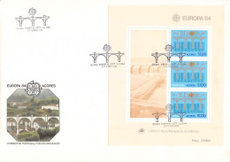 Açores V2 - FDC Europa 1984 - 1984