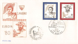 Saint-Marin - FDC Europa 1980 - 1980