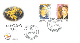 Malte - FDC Europa 1996 - 1996