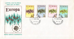 Malte - FDC Europa 1972 - 1972