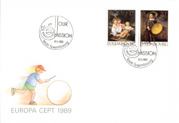 Luxembourg - FDC Europa 1989 - 1989
