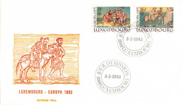 Luxembourg - FDC Europa 1983 - 1983