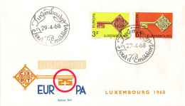 Luxembourg - FDC Europa 1968 - 1968