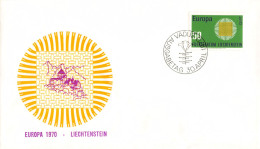 Liechtenstein - FDC Europa 1970 - 1970