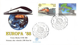 Italie - FDC Europa 1988 - 1988