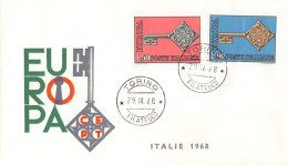 Italie - FDC Europa 1968 - 1968