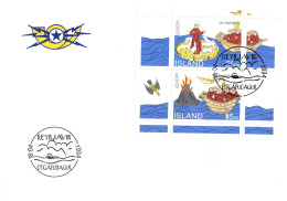 Islande V2 - FDC Europa 1994 - 1994