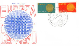 Italie - FDC Europa 1970 - 1970