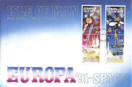Ile De Man - FDC Europa 1991 - 1991