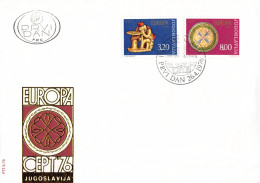 Yougoslavie - FDC Europa 1976 - 1976