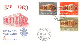 Vatican - FDC Europa 1969 - 1969