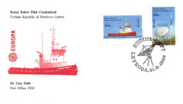 Turquie (Adm. Chypre) - FDC Europa 1988 - 1988