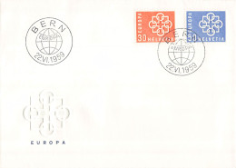 Suisse - FDC Europa 1959 - 1959