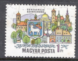 Hungary 1969 Single Stamp Showing Towns Of The Danube Bend In Fine Used - Used Stamps