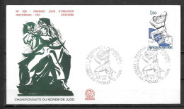 1979 - 281 - Judo Championnat Du Monde - 3 - FDC