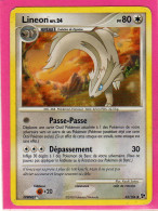 Carte Pokemon 2008 Diamant Et Perle Duel Au Sommet 43/106 Lineon 80pv Bon Etat - Diamante E Perla